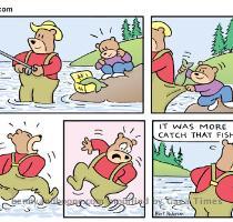 Bear Comic Strips Benny and Boone Home