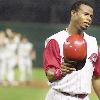 Griffey walks off the field as the Pirates celebrate  Greg Ruffing photo