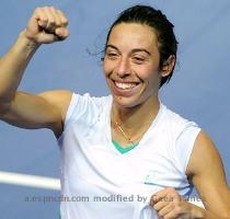 Alain Jocard AFP Getty Images Italian Francesca Schiavone jubilates after she won against French Alizee Cornet during the first round of the 2009 Fed