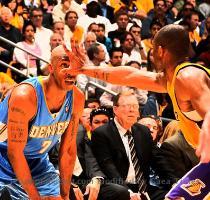 lakers   lakers nuggets My prediction    Lakers in 5    yeah that s right  Five