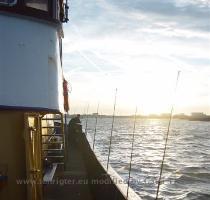 Boortoren sleep boortoren De Marion Nogmaals met Ton Varen maar Op een rijtje vissen dus Marcel  de organisator Rob