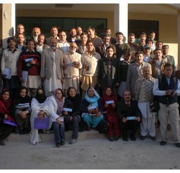 leadership of the provincial EPI government team and is part of capacity building to support the critical role of communications and social mobilization in the overall eradication strategy  The provincial polio team emphasizes the development of district specific plans which take into account the local challenges and realities  New communications staff members have been