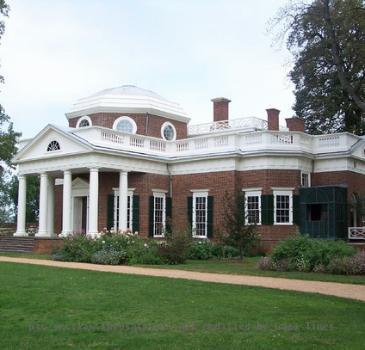 residence of the popular American president  Thomas Jefferson  It is called Monticello  and it is surrounded by a beautiful park  The city is the home of the University of Virginia  Photo  Monticelo  Charlottesville  Virginia  USA  flickr com  by aprilandrandy