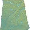 This Alabama map page features a relief map of Alabama  Alabama s highest mountain is Cheaha Mountain  whose peak is 2 407 feet above sea level  The largest lake in