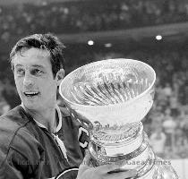 Led by captain Jean Beliveau  the Canadiens win the Stanley Cup after defeating the Blackhawks in seven games