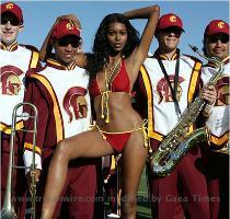 Diane Smith SI com  Last night the USC Marching band was on The Tonight Show with Conan O Brien  To see the entire clip  click