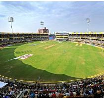 Yusuf Pathan   An unbeaten half century is a welcome birthday treat for Pathan Indore   A packed house bathes in sunshine