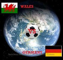 Watch Wales Vs Germany live at Millennium Stadium  Cardiff  Wales on April 1  2009  Wales Vs Germany game will start at 2 45 PM ET  Germany still leads Group 4 of 2010 FIFA World Cup qualifying  The team has 4 wins and 1 draw and never been defeated yet  Wales is on the fourth place with 6 points  2 wins and 3 losses  The