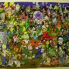 155 Phish Songs Illustrated Doodled and numbered By  SCULLO 13x17 5 80 lb glossy cover