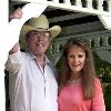 In this Aug  25  2004 file photo  sausage entrepreneur Jimmy Dean poses with his wife  Donna Meade  at their home in Richmond  Va  Dean and Meade donated $1 million Tuesday  May 20