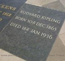 a very talented children s author and he is remembered for works such as  The Jungle Book  1894   Just So Stories  1902   Puck of Pook s Hill  1906  and Kim  1937   Burial Stone of Rudyard Kipling Photograph by Mike Reed