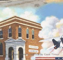 click above for larger image  Located on the corner of Main Street and Howard Avenue  the Fourth of July Cafe  made famous for its cafe con