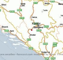 Select Konjic Location Map Detail  Regional Map | Local Map | Street Map