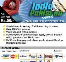 NEO SPORTS NIMBUS Zapak com with NEO SPORTS live streaming India vs  Pakistan series for Rs50    or under $1 5 day pass  Its worth trying as it is cheapest streaming package from Nimbus online