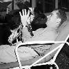 FE DA 080128checkers jpg Posted January 17 2008 Richard Nixon relaxing with his famous family dog Checkers Corbis Bettmann