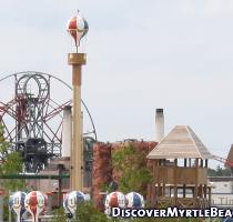 Music Park will be a shell of its former self   A least as names are concerns  Here are a few more shots with the many changes going on The tops of  Get Off My Cloud  in Kids in America    The top of  Wheels in the Sky  in Kids in America