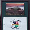 collectible is framed in a beautiful mahogany frame molding and measures 28  x 34   The perfect golf Christmas gift or just treat yourself to this beautiful golf course picture  Price  $450 00 Add to Cart