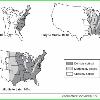 best completes the statement or answers the question  Base your answer to question 1 on the series of maps below and on your knowledge of social studies  1 What is the best title for this series of maps   1  Industrialization of the United States