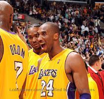 Vince Thomas At this point  Kobe Bryant could rise for a 50 foot fade away jumper off the wrong foot and  if he releases within the last second of the game  I m thinking it s good