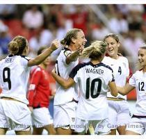 Congratulations to Team USA     The score between them and New Zealand was 4 0  This is very big for our soccer women because they don t get as much credit as they should  To get a minute by