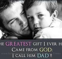 Living   Lifestyle When a father gives to his son  both laugh  when a son gives to his father  both cry  happy father s day  Every living day for humans is special and every passing minute is more rewarding