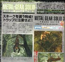 Voil� deux nouveau scans de Metal Gear Solid 3   Snake Eater