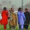 Pleasant weather returns New Delhi  May 31 The duststorm and clouds hit the Capital in the evening today bringing down the evening temperature after a sweltering afternoon heat  After weeks of rain and low temperature  the