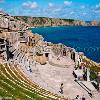 During our holiday in Cornwall we visited many different locations  all of them really beautiful and interesting  Probably  the most amazing one is The Minack Theatre in Porthcurno  photo