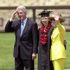 then 16  with her parents during President Bill Clinton s re election campaign in 1996  The Clintons took a whistle stop train trip enroute to the Democratic National Convention in Chicago  Former President Bill Clinton and Sen  Hillary Clinton  D N Y   with Chelsea at her graduation from Stanford University June 17  2001