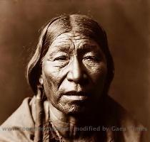 Cheyenne Indian You are viewing an original photograph of a Cheyenne Indian  The photo is by Curtis  and was taken in 1908  Curtis captioned the image   Cheyenne Type