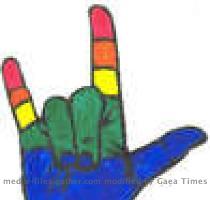 American Sign Language    Rainbow   I Love You