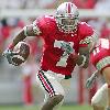 of the spectrum is Ted Ginn  Why wear a kicker s facemask   If it weren t for the clear visor  I d try to punch him in the face at every chance I got as a defender  At least at OSU he wore this one for a short while