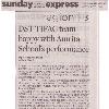 June 1  2009 School of Biotechnology  Amritapuri Campus DST TIFAC Team Happy with Amrita School s Performance    was the newspaper headline   the day after the team s visit to the Amrita School of Biotechnology  ASBT   Four years ago  in January 2005  the Department of Science and Technology  DST  of the