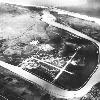 as intensely as they hate the Hun and consider us as their friends and liberators  Several of them speak good English and have spent some time in our country   I found this picture of the airfield at Port Lyautey with the Sebou river around it  this is linked to the page US Army Campaigns of WW II    I think this must have been where my father worked for a while  it fits