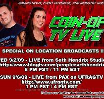 COIN OP TV LIVE this Wednesday 8PM PST   Rob   Hailey will host a special Wednesday edition of COIN OP TV LIVE