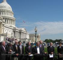 Rep  Blumenauer in introducing the legislation  as well as a diverse coalition of stakeholders representing rural communities  contractors  engineers  and environmental and water interests  The Water Protection and Reinvestment Act will be financed broadly by small fees on such things as bottled beverages  products disposed of in wastewater  corporate profits  and the