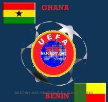 Watch Ghana vs Benin live at the Baba Yara Stadium on March 29  2009  Sunday  Ghana vs Benin live match at the Baba Stadium will start at 1 00 PM ET | 5 00 PM GMT  Benin  the top scorer in Group 3  Group C  in Round   2 of 2010 FIFA World Cup qualifying  was in Group 4  Group D  here in Round   3  Benin got a total of 12 points from 4 out of 6 games