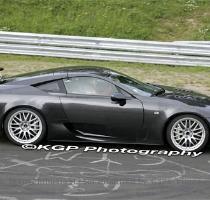 Here s a photo of the LFA from last year  for comparison s sake  Not too much difference  other than the gigantic rear spoiler and some minor modifications in the front air intake   The drivers this weekend will be Hiromu Naruse  Minoru Takaki  and