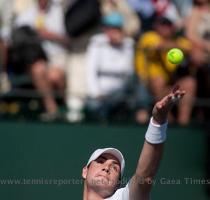 Mal Taam MALTphoto Isner dominated at the net  Hope Springs Eternal