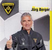 J�rg Berger 01 02 Trainer Alemannia Aachen Geb   13 10 1944