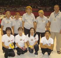 The Finnish and Japanese players before the match  Japan vs Switzerland 13   11 Japan vs Finland 7   13 Japan vs Bulgaria 13   4 Japan vs Denmark 9   13 Japan vs Tahiti 8   13