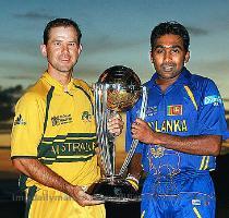 West Indies won the opening match  Ireland dramatically knocked out Pakistan  Bangladesh upset India and Herschelle Gibbs hit six sixes in an over against Holland  Scroll down to read more  Trophy tussle  Ponting and Jayawardene get set for today s battle More