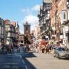 Chester is an old city dating back approximately 2000 years to Roman times  when parts of the City wall date from  when it was known as Deva  They built it as a fortress