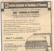 Launch of IIBF FIMMDA e Coach