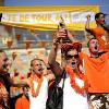 Dutch celebrate World Cup win over Brazil