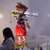 2  Both of them were sharp games  especially Kingdom Hearts  but a surprising lack of focus seemed to characterize the booth  Ah  well  we ll wait until next time  Kingdom Hearts Shots  Keen statue of the hero   Demo pods   ASPW II Shots  Misawa  and   who