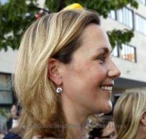 <p>A tattoo is pictured on the arm of Bettina Wulff  wife of Christian Wulff  Lower Saxony federal state Prime Minister of the Christian Democratic Union party CDU and candidate for a June 30 presidential election during a summer reception at the Lower Saxony federal state representative office in Berlin  June 28  2010