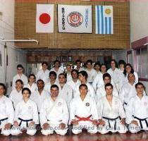 Technical Seminar  Uruguay   Argentina Uruguay Kyoshi Shoko Sato recently traveled to Montevideo  Uruguay to teach and promote Shitoryu students there  The Uruguay school is headed by Sensei Eduardo Cabrera who has been