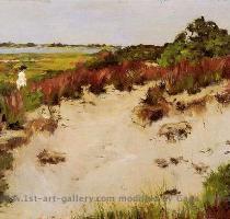 Shinnecock Landscape3   a painting by William Merritt Chase