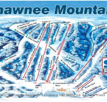 Jack Frost   Blue Mountain   Elk   Hunter Mountain   Shawnee   Sno Mountain     Ice skiing  which Pennsylvania is famous for is not really all that enjoyable and the true adventure must be found elsewhere  Trial Maps from some fantastic